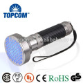 100LED UV flashlight 390-395nm hot sales